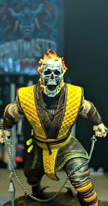 Scorpion Figure – Mortal Kombat Statue – Handcrafted Collectible – 3D Printed and Hand-painted - Etsy