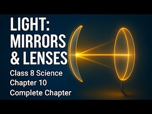 Class 8 Science Chapter 10 | Light: Mirrors & Lenses Complete Chapter | SilentReader Science