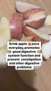 Eat or drink apple everyday, it helps to promote good digestive system functions and prevent constipation and other problt#eat#apple#drink#everyday | Mhiles vlog