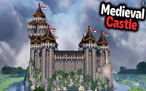 【Minecraft建筑教程】如何建造中世纪城堡