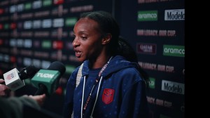 6.2K views · 214 reactions | First Behind The Crest of 2024 drops tomorrow!  10 AM ET, U.S. Soccer YouTube » ussoc.cr/USAvCOLWGC24 #USWNT x Volkswagen | U.S. Soccer | Facebook