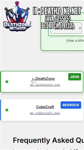 Minecraft Server Status Checker para tu servidor en minechecker.com #minecraft