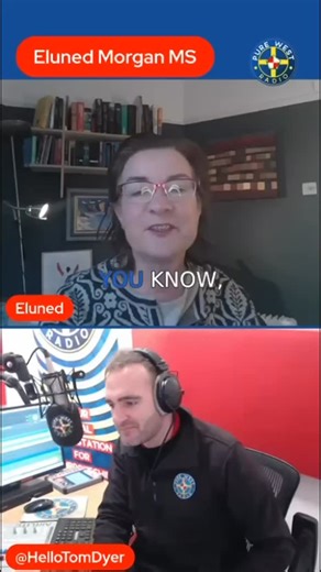 👀Did you catch Ask Eluned yesterday on the Breakfast Show with Folly Farm? Here’s a short snippet of what Tom spoke to Eluned Morgan MS about🏴󠁧󠁢󠁷󠁬󠁳󠁿 If you missed it, catch up on purewestradio.com! Eluned will be back next Wednesday, be sure to tune in on DAB, Smart Speaker or the PWR App🔊 | Pure West Radio