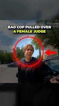 Cop Gets DESTROYED by Judge He Pulled Over #shorts #karma #police #usashorts #usanewstoday #usairan