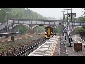 Trains at Exeter Central