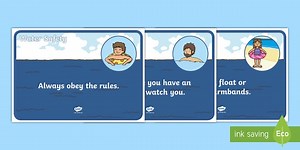 Water Safety Posters