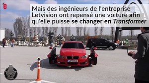 382K views · 8.5K reactions | Ils ont créé un robot Transformer à partir d'une vraie voiture ! | L'Express | Facebook