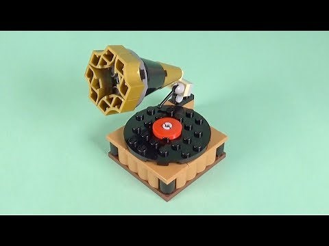 LEGO Gramophone Building Instructions - LEGO Classic 10717 "How To"