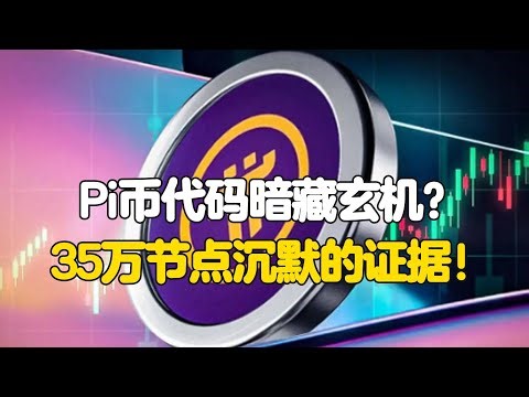 Pi Network：Pi币代码暗藏玄机？35万节点沉默的证据！