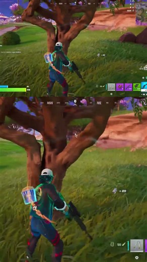 Damage Yule Trooper or any other Boss Fortnite Winterfest Quest