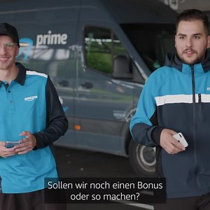 Echte Tweets, echte Gefühle. Fahrer:innen unserer Lieferpartner lesen eure Dankeschön-Tweets. 💙 | Amazon.de