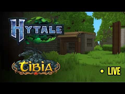 Hytale Criativo - Projeto Hytibia - Recriando Tibia no Hytale! Ep.20 - Rookgaard