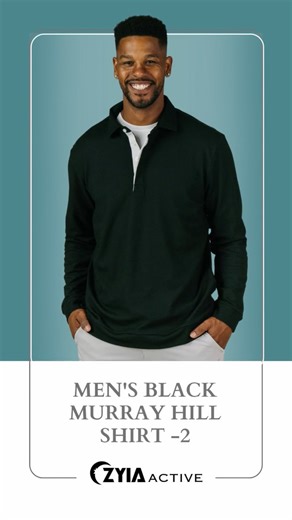 Men's Black Murray Hill Shirt -2 | 23538