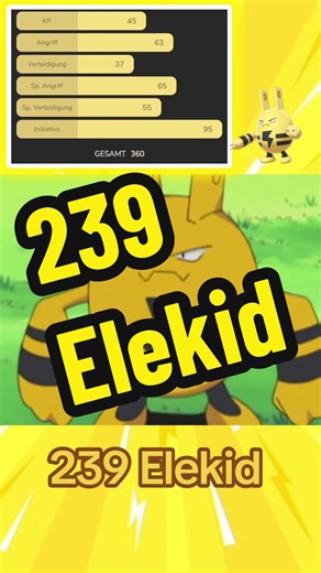 Elekid: Das energiegeladene Elektro-Pokémon
