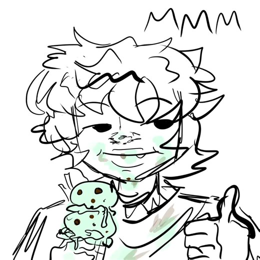 Sure its tooth paste falvored but its still good idc 😭#ocanimation#flipaclip#mintchocolatechip#mintchoclatechipicecream#toothpasteicecream