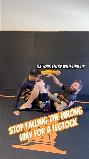Fix Your Leg Lock Entry with this Simple Tip