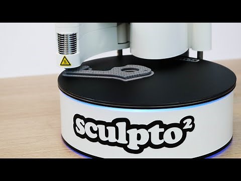 Spinning Build Platform? The Sculpto PRO2 Polar 3D Printer