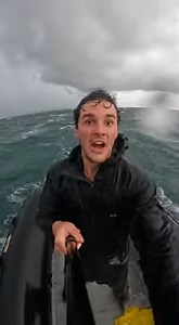 He Thought It Was Just Waves… Then Hundreds Of Flying Fish Exploded Out Of The Ocean 😳🐟🌊#USAreels #USAstories #OceanChaos #FlyingFish 🎬This video was produced by Network Media and BlueAxis | Prompted Daily