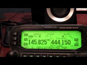 Working the ISS using APRS and the TM-D710