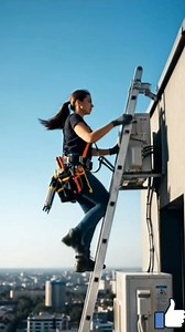 40K views · 254 reactions | Strong women, strong skills. AC installation done like a pro — no limits, only perfection. #maxcoolairconditioning #airconditioner #actechnician #acrepair #HVACtips #USAudience | Aŋsarı Aħsaŋ | Facebook