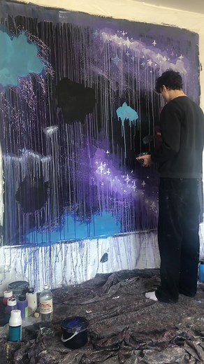 🌙🌌 #art #artwork #drawing #painting #paint