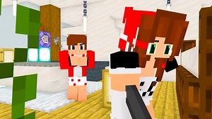 MAIZEN JJ TRAPPED by JJ SISTER GIRL POOP PRANK in VILLAGE! JJ TINY Minecraft Maizen Animation | JayJay & Mikey - Minecraft