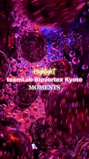 CRYSTAL Huang on Instagram: "日本京都最新景點🇯🇵✨ teamLab 全新常設美術館「teamLab Biovortex Kyoto」正式開幕！🌸 . 🧬以「Biovortex（生命渦流）」為核心概念，融合「Bio（生命）」與「Vortex（漩渦）」兩大元素，象徵生命不斷流動與變化的能量場，沈浸式感受生命能量流動！🫧 . 展品好豐富，還有日本首次公開的作品，融合京都傳統與未來科技，創造出獨一無二的藝術體驗💘 . 好喜歡影片開頭的作品《變化不斷的雕塑》（Morphing Continuum），由無數不斷變化的球體與光影匯聚而成，是這次最熱門的裝置之一！🪩 . 📍「teamLab Biovortex 京都」 地址：京都市南區東九條東岩本町21-5 . . . . . @teamlabkyoto @teamlab #teamLab #kyoto #japan #teamLabBiovortex #teamLabBiovortexkyoto #日本 #京都 #京都teamlab #日本旅行 #京都景點 #京都打卡 #チームラボバイオヴォルテックス京都