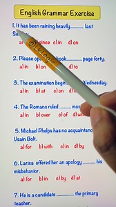 English Grammar Test | LK Logic