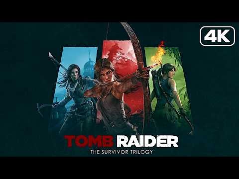 TOMB RAIDER Trilogy - Full Trilogy EPIC Movies (All Cutscenes in 4K)