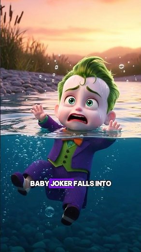 Grandma’s Batman & Joker Eggs – Baby Heroes Are Born