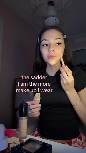 The Sadder I Get, The More Makeup I Wear
