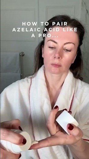 Which ingredients can you pair with #azelaicacid? 🤔 #dermatologist #skincaretips