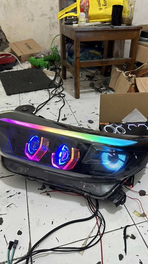 Custom Headlamp Honda Brio Modification Ideas