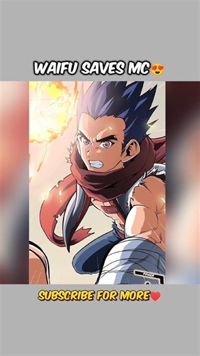 Waifu Saves MC😍 | #shorts #manhwa #manhua #foryou #ytshorts #fyp #anime #webtoon #feedshorts