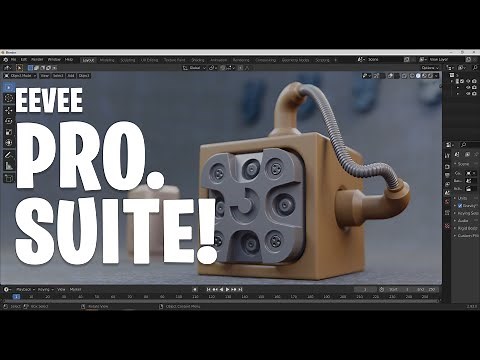 Blender 2.9x - Eevee Production Suite Addon!