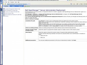 Tutorial on Dell Management Console Agent Deployment