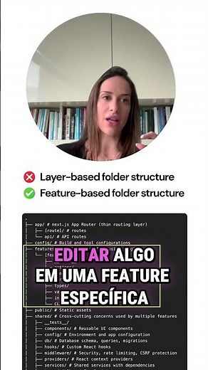 Feature-based folder structure (My Architectural Principles)