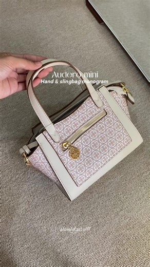 Monogram bag by les catino #bag #handbag #slingbag #taswanita #taselegant