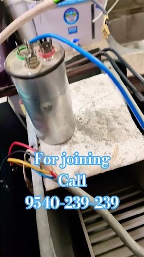 live practical Windows AC completed wiring by student #_windows_ac_repairing call 9540-239-239