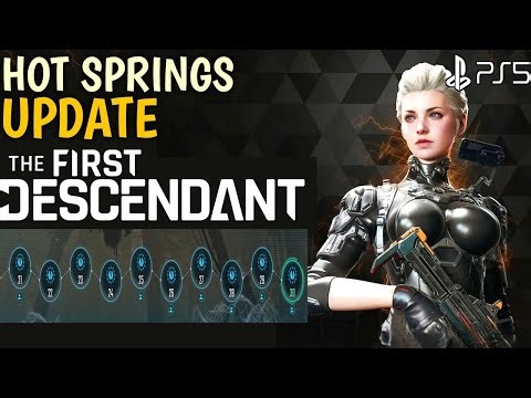 Hot Spring Skins THE FIRST DESCENDANT Endgame Farm Gameplay PS5| First Descendant Void Erosion Purge