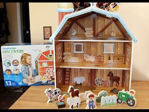 Imaginarium MIGHTY BIG BARN - Toys R Us - Farm Animals or Dolls 👩