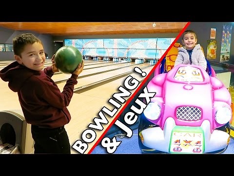 VLOG - DÉFI BOWLING Mère VS Fils & Salle de Jeux