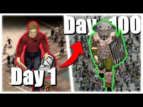 Can I Survive 100 Days Trapped Inside The Mall In Project Zomboid!? Part 1