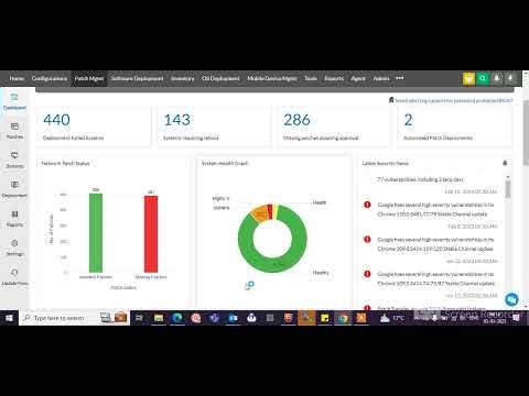 Patch Management in manage engine tool