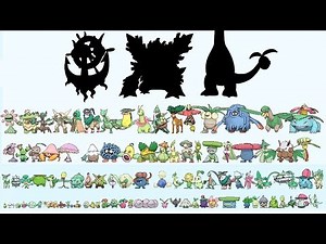All GRASS Pokemon From Smallest to Biggest