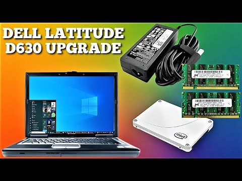 Dell Latitude D630 Upgrade and Installing Windows 10 Pro