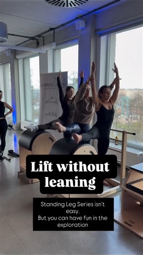 Leg Stretches on the Ladder Barrel | Lift without Leaning | OPC