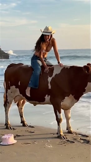 Good Cow, sit down. 😘❤️#horseriding #horsevideo #horseride #horserider #horses #horse #funny