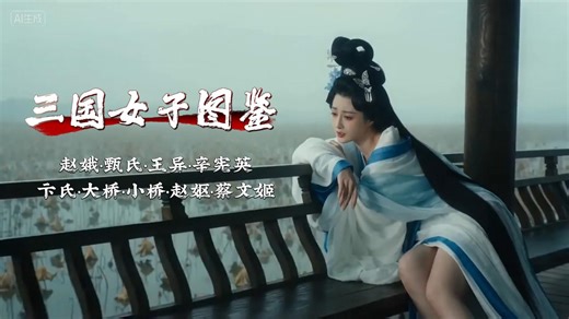 AI复原三国女性角色