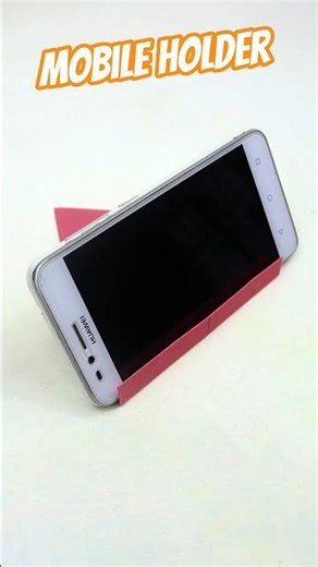 Paper Mobile Stand Without Glue - Origami Phone Holder